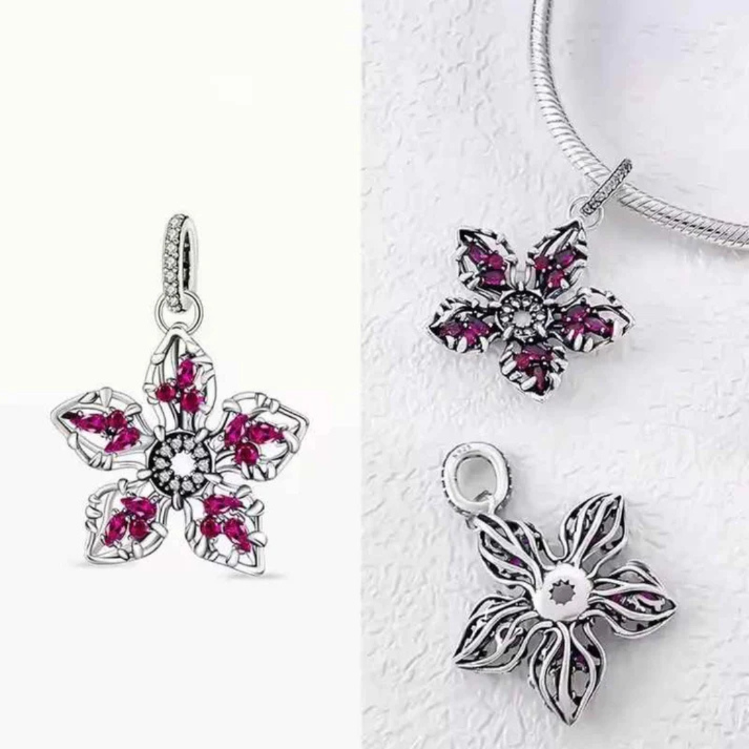 Stranger Things silver pendant